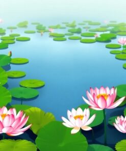 Lily Oasis Paint Numbers