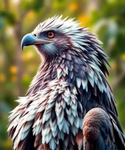 Majestic Harpy Eagle paint by numbers