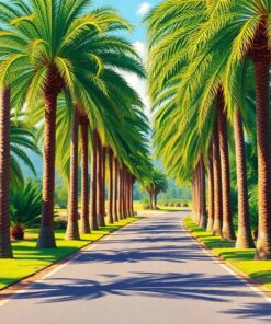 Lined Drive Paint Numbers