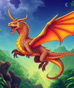 Pyramid Wyvern Paint Numbers