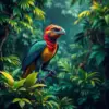 Majestic Rainforest Raptor Paint By Numbers