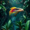 Majestic Rainforest Raptor Paint By Numbers