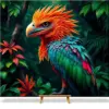 Majestic Rainforest Raptor paint by numbers