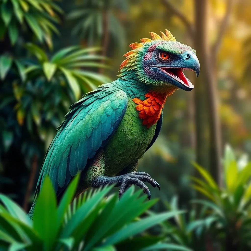 majestic-rainforest-raptor-paint-by-numbers-paint-by-numbers-8 Majestic Rainforest Raptor paint by numbers