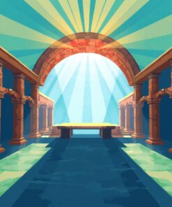 Plaza Rays Paint Numbers