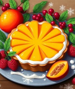 Mango Mince Pie Spread Paint By Numbers