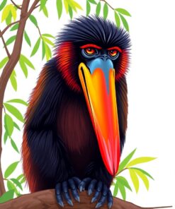 Riverbank Proboscis Paint Numbers