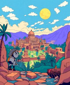 Ancient City Paint Numbers