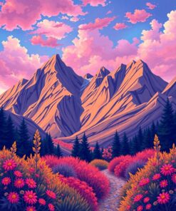 Tropical Pacific Paint Numbers