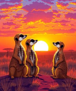 Watching Sunrise Paint Numbers