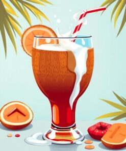 Drink Glass Paint Numbers