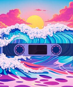 Summer Waves Paint Numbers