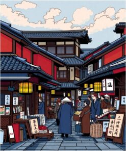 Old Edo Paint Numbers