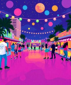 Disco Nights Paint Numbers