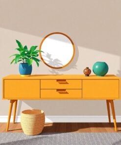 Fern Console Paint Numbers