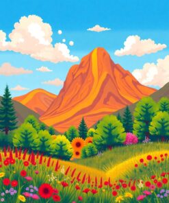 Island Oasis Paint Numbers