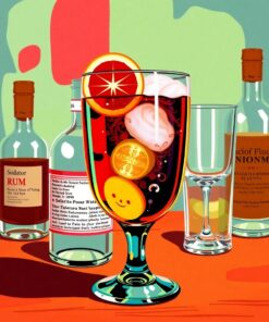 Rum Glass Paint Numbers