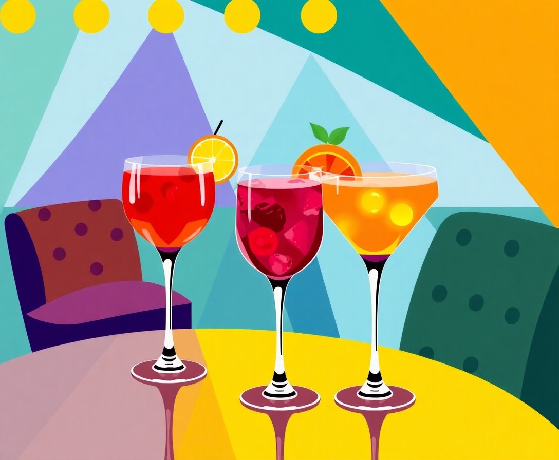 Lounge Cocktails Paint Numbers Lounge Cocktails Paint Numbers