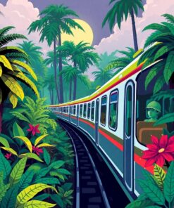 Monorail Express Paint Numbers