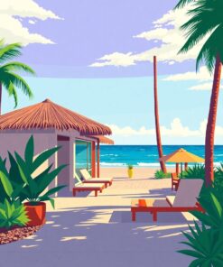 Coast Cabanas Paint Numbers