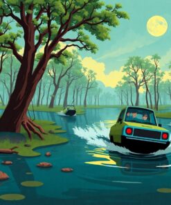 Chase Scene Paint Numbers