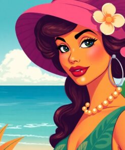 Starlet Portrait Paint Numbers