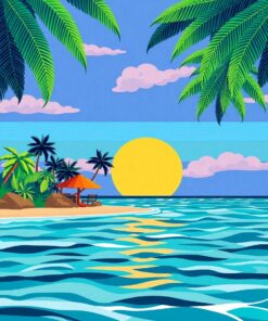 Ocean Horizon Paint Numbers