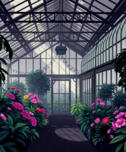 Botanical Shadows Paint Numbers