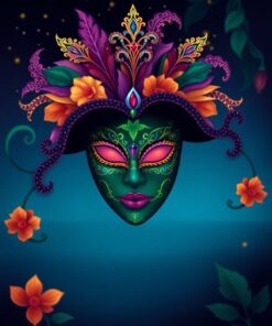 Island Masquerade Paint Numbers