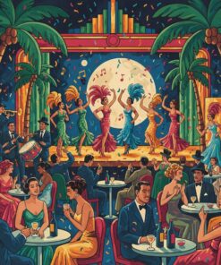 Midnight Havana Cabaret Paint By Numbers
