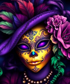 Island Masquerade Paint Numbers