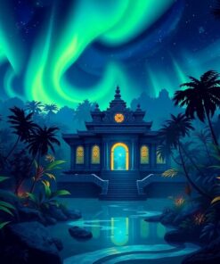 Temple Glow Paint Numbers