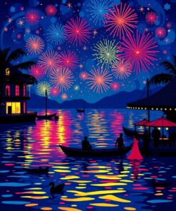 Lagoon Celebration Paint Numbers