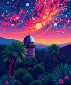 Palm Observatory Paint Numbers