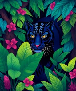 Tropical Grove Paint Numbers