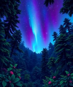 Rainforest Stargazer Paint Numbers