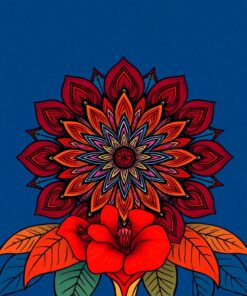 Ginger Mandala Paint Numbers