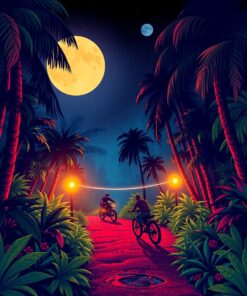 Jungle Chase Paint Numbers