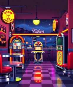 Realistic Cafe Paint Numbers