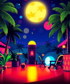 Roller Glow Paint Numbers