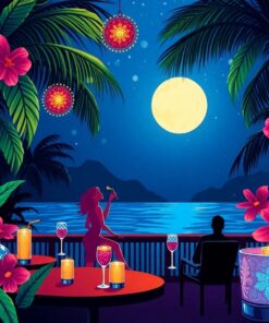 Tropical Cabaret Paint Numbers