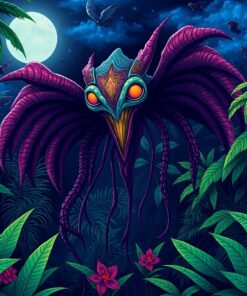 Cryptid Plumes Paint Numbers