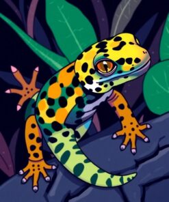 Leopard Gecko Paint Numbers