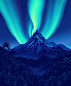 Mountain Peak Paint Numbers