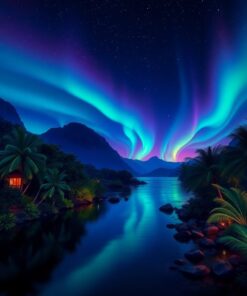 River Glow Paint Numbers