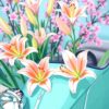 Spring Lilies Paint Numbers