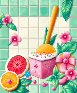 Tropical Treat Paint Numbers