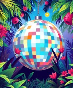 Vintage Jungle Paint Numbers