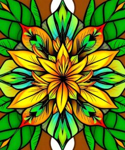 Tiger Lilies Paint Numbers