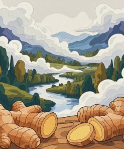 Mist Over Realistic Ginger Paint By Numbers